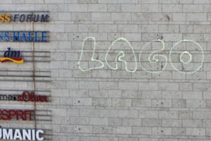 Logo Projection for LAGO Shopping Center, Constance / Germany - 5