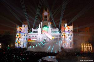 Multimedia Christmas Show in Madrid, Spain - 6