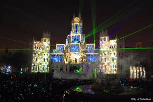 Multimedia Christmas Show in Madrid, Spain - 12