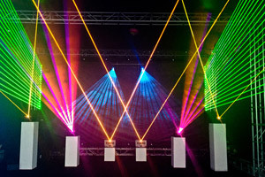 Espectáculo láser en Prolight+Sound Guangzhou 2016